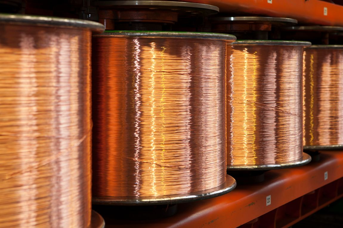 Copper wires - Nexans manufacturing unit
